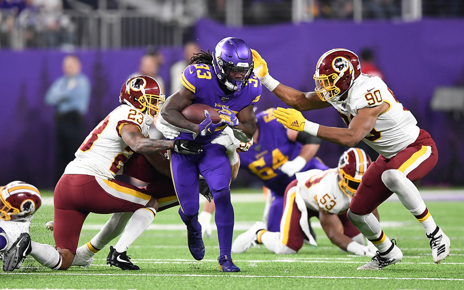 Dalvin Cook fue imparable por tierra (AFP)