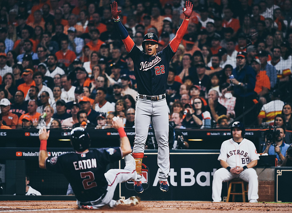 Nacionales de Washington con ventaja de 2-0 no se confían