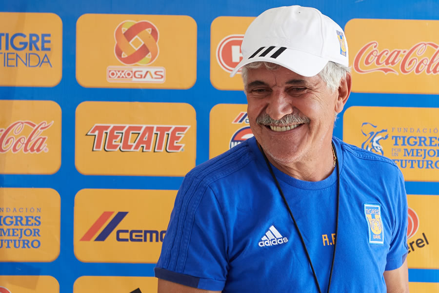 El Tuca ha ganado cinco títulos de Liga con Tigres. Foto: Mexsport.