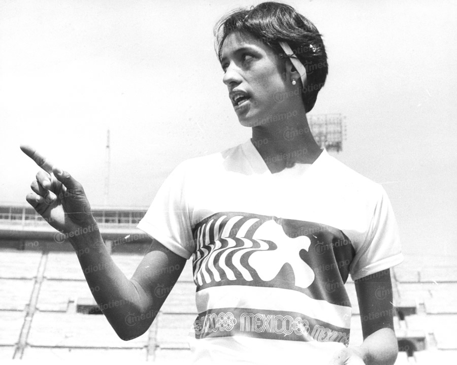 Basilio, atleta histórica mexicana. (Foto: Archivo Milenio)