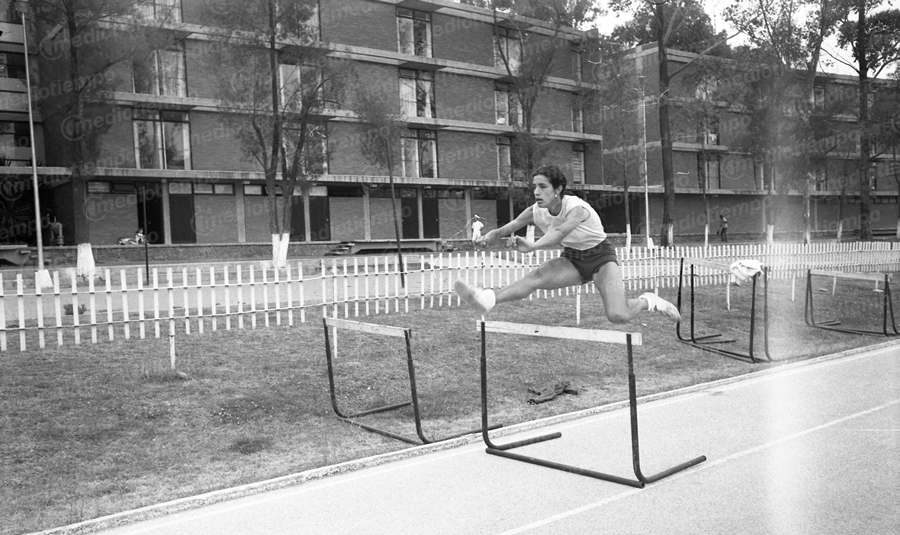 Las largas sesiones de entrenamiento a las que se sometía. (Foto: Archivo Milenio)