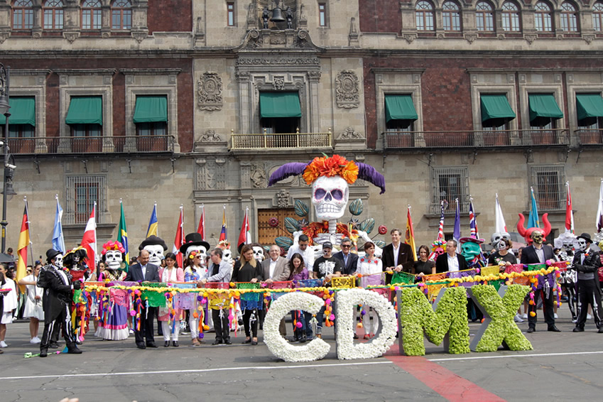 Desfile Internacional de Día de Muertos 2019. (Foto: Notimex)