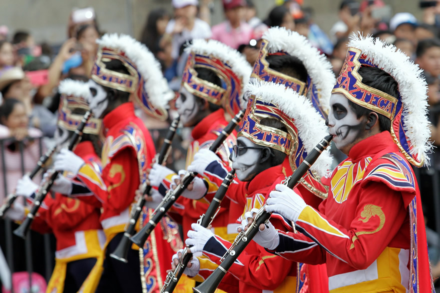 Desfile Internacional de Día de Muertos 2019. (Foto: Notimex)