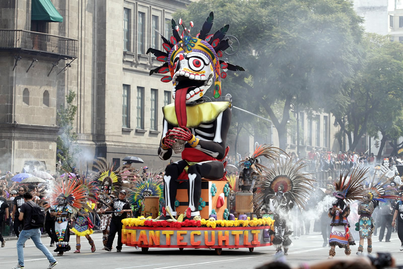 Desfile Internacional de Día de Muertos 2019. (Foto: Notimex)