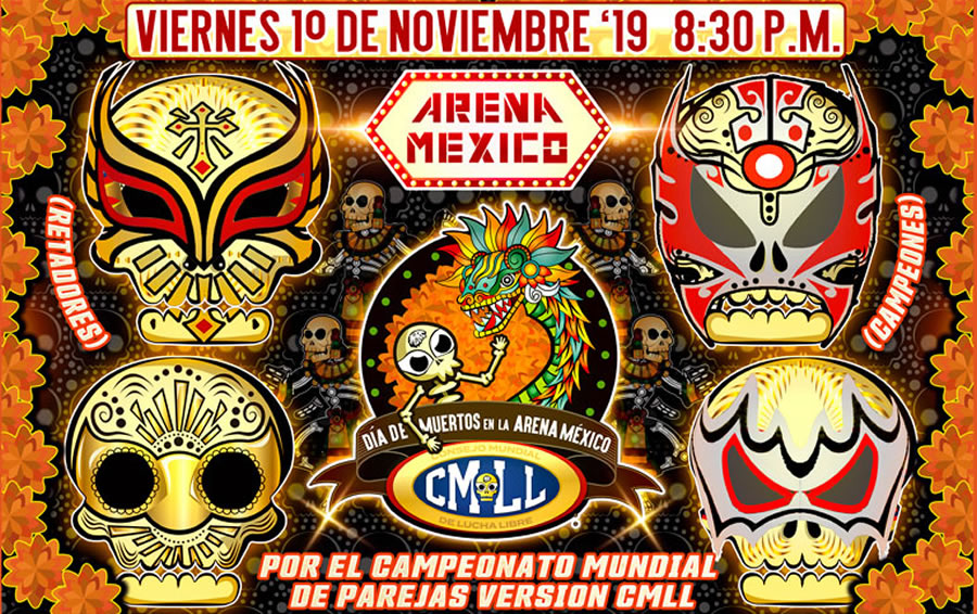 El CMLL recibirá al inframundo en la Arena México. (Foto: CMLL)