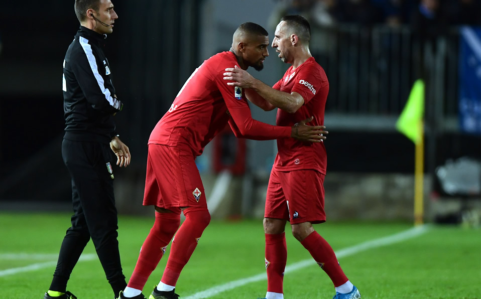 Franck Ribéry perdió los estribos. (Foto: AFP)
