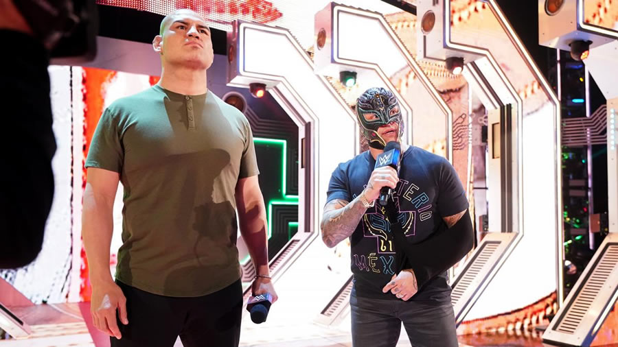 Rey Mysterio y Caín Velásquez han estado trabajando juntos. (Foto: WWE)
