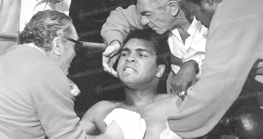 A 45 años de Rumble in the Jungle, la histórica pelea entre Muhammad Ali y George Foreman. (FOTOTECA MILENIO)