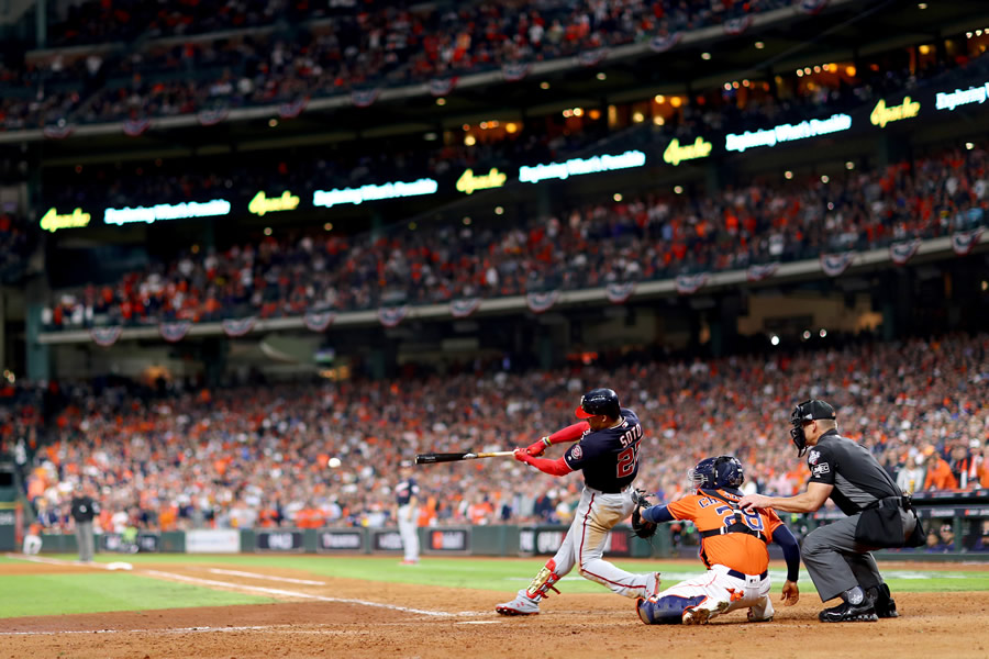 Así fue la coronación de los Washington Nationals.