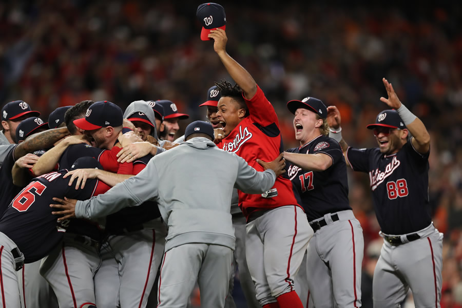 Así fue la coronación de los Washington Nationals.