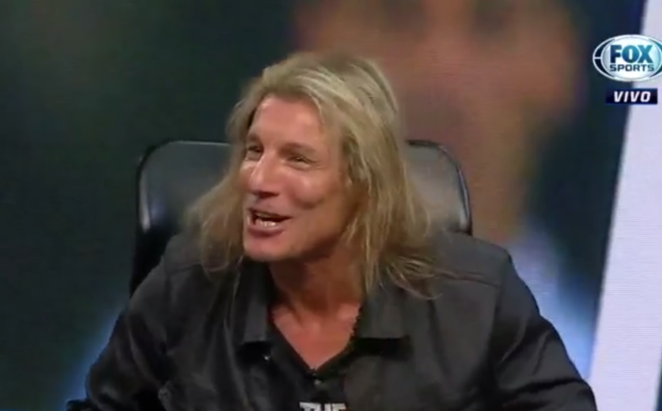 Caniggia está de visita en México. (Foto: Fox Sports)