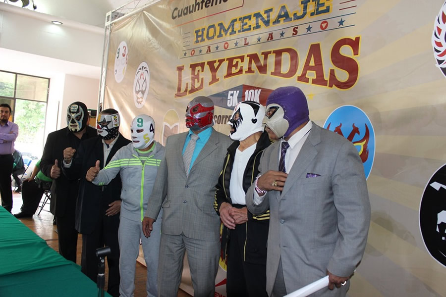 Una carrera muy especial para la lucha libre.