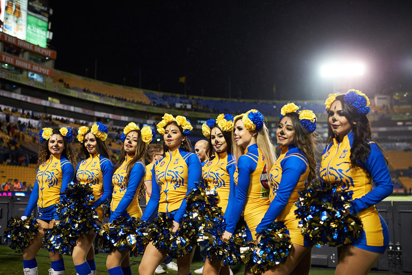 Fotos de las chicas más bellas en Liga MX; Jornada 16 del Apertura 2019 (Foto: Mexsport)