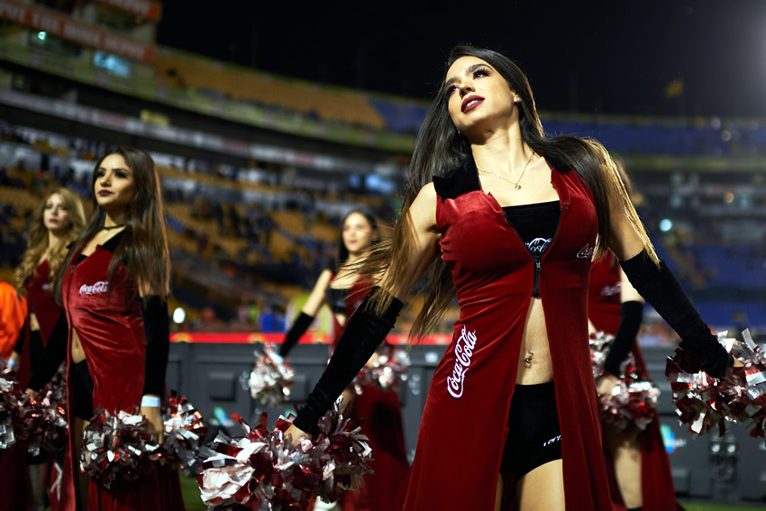 Fotos de las chicas más bellas en Liga MX; Jornada 16 del Apertura 2019 (Foto: Mexsport)