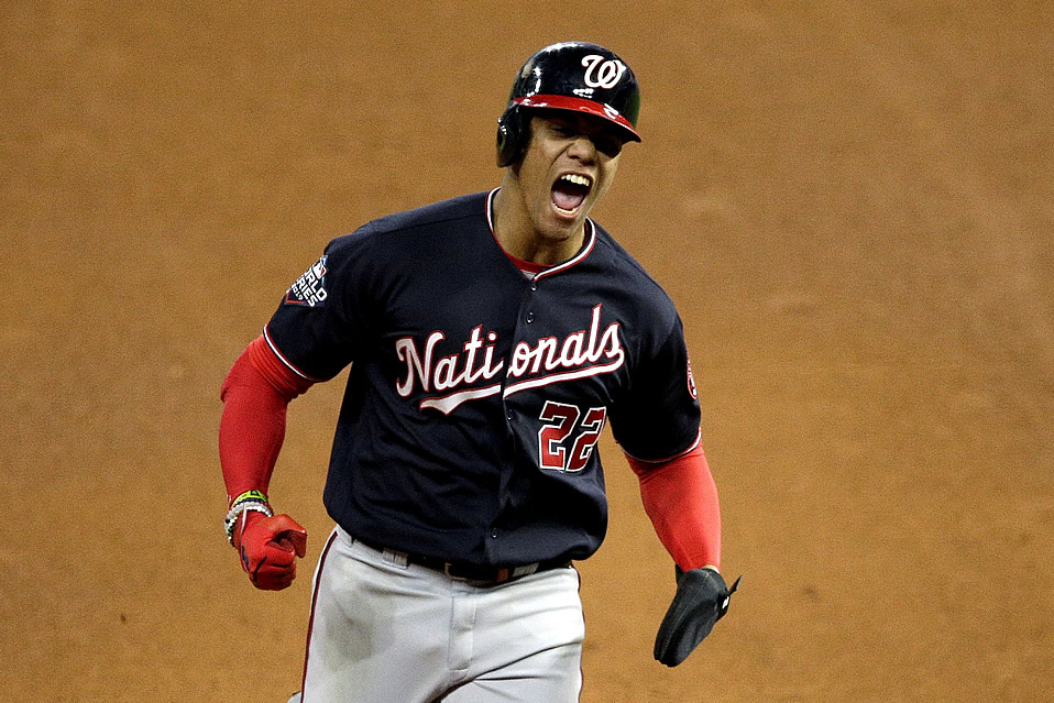 Juan Soto: el nuevo ídolo de los Nationals y de Dominicana. Foto: MLB