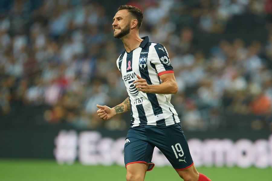Layún ha disputado 13 encuentros como titular con Rayados. FOTO: Mexsport.