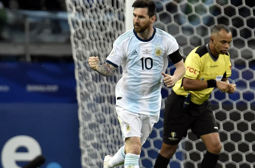 Messi vuelve con Argentina tras una larga ausencia. Foto: AFP