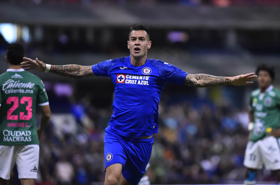 Milton Caraglio consiguió su tercer gol con La Máquina en este Apertura 2019. FOTO: IMAGO7.