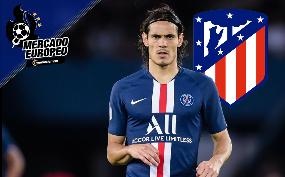 Edinson Cavani, cada vez más lejos del PSG y más cerca del Atleti