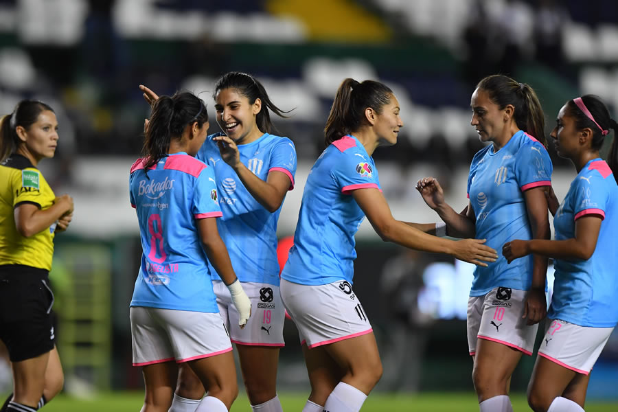 El equipo de Monterrey femenil ya tiene su lugar asegurado a la Fiesta Grande. FOTO: Mexsport.