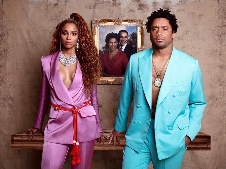 Jay-Z y Beyoncé, así fue el disfraz de Russell Wilson y su esposa (dargerusswilson)