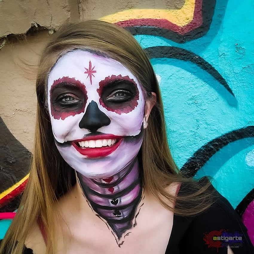 La tradición de las catrinas en Día de Muertos se mantiene. Foto: @castigarte.studios