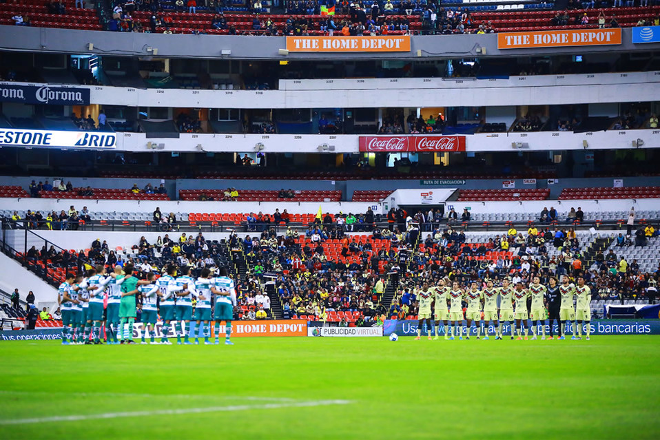 Tras el América - Santos, Estadio Azteca se alista para la NFL (FOTO: Imago7)