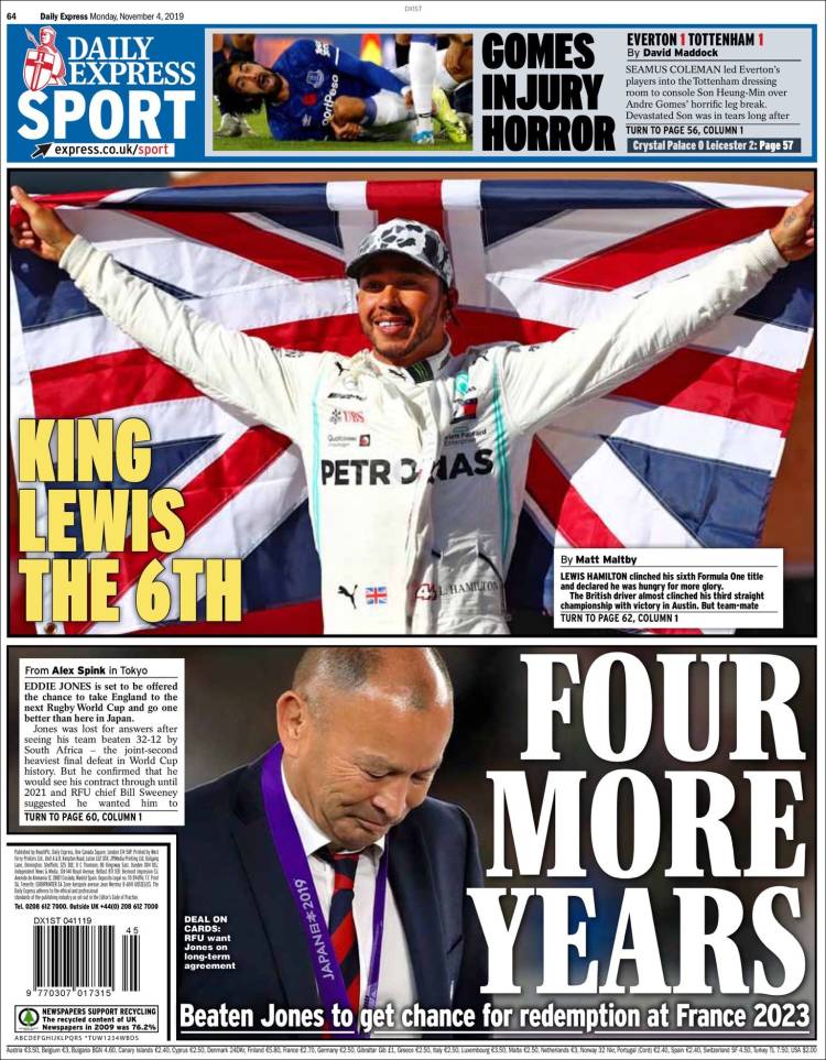 Las mejores portadas deportivas.