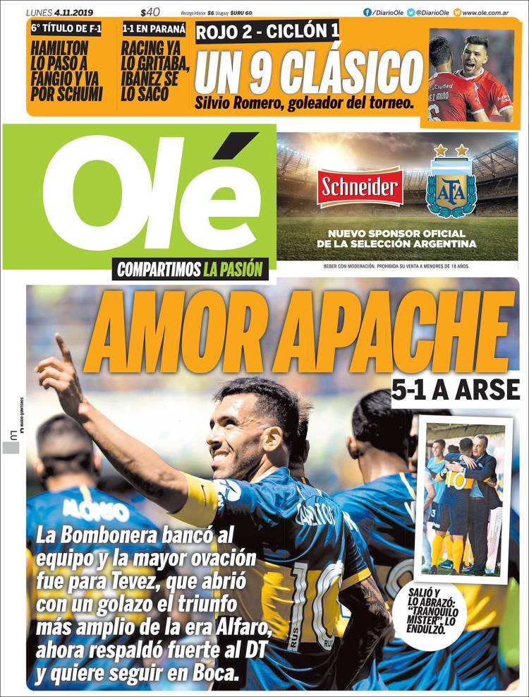 Las mejores portadas deportivas.