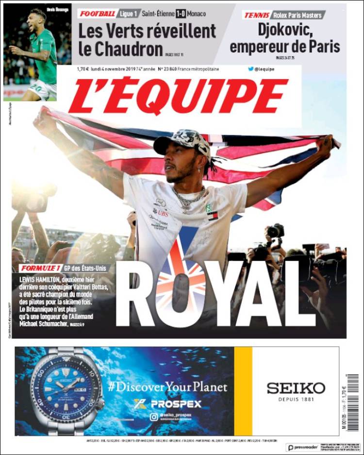 Las mejores portadas deportivas.