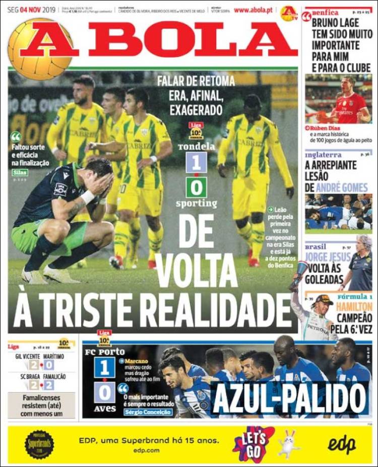 Las mejores portadas deportivas.