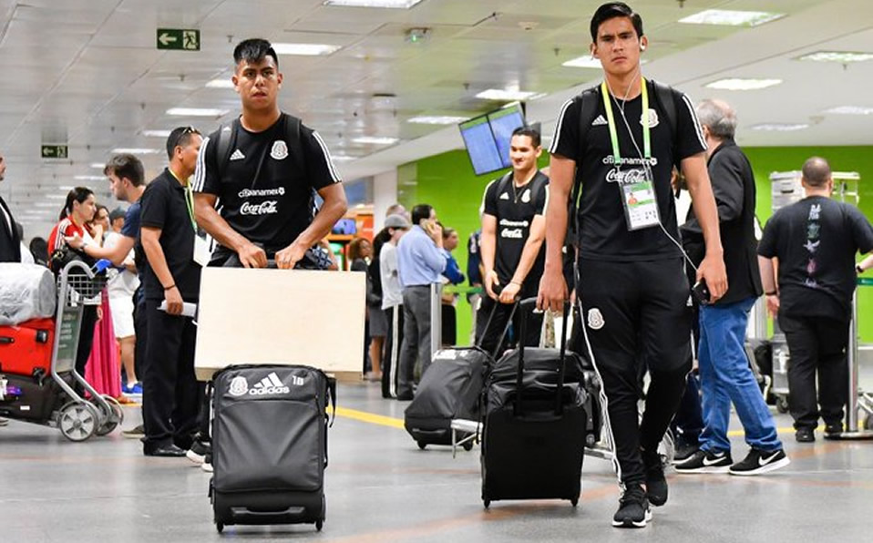 Los jugadores del Tri llegaron a Brasilia para su duelo ante Japón. (Foto: @miseleccionmx)