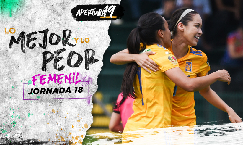 Lo Mejor y Lo peor de la J18 de la Liga Femenil. (Mediotiempo)
