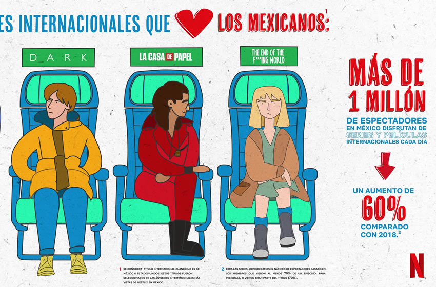 Las series internacionales de Netflix que aman los mexicanos. Foto: Netflix