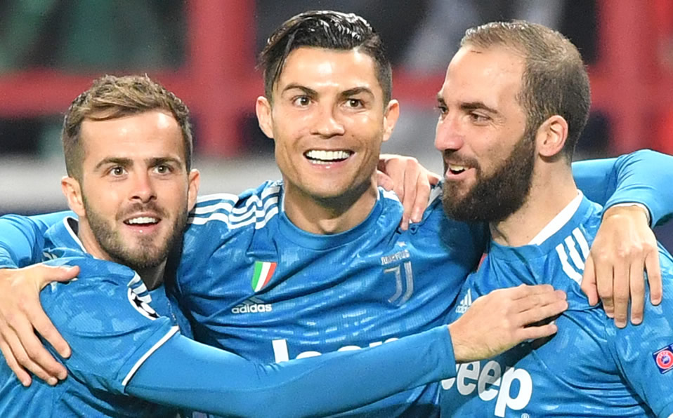 Aún así Cristiano celebró el tanto. (AFP)