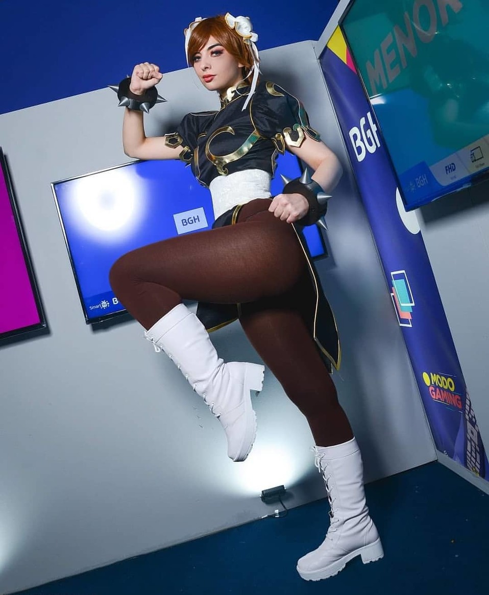 La bella cosplayer que sorprende con sus disfraces. (Foto: @vkryp)