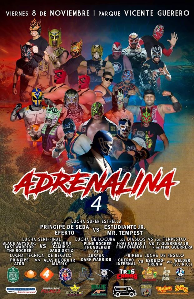 Carteleras de lucha libre.