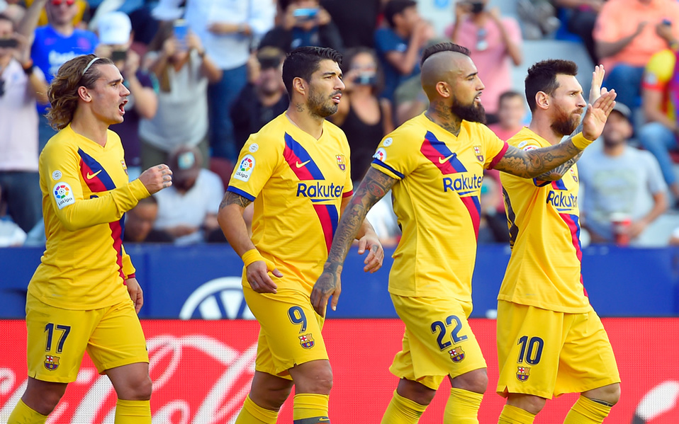 Luis Suárez sigue siendo referente (AFP)