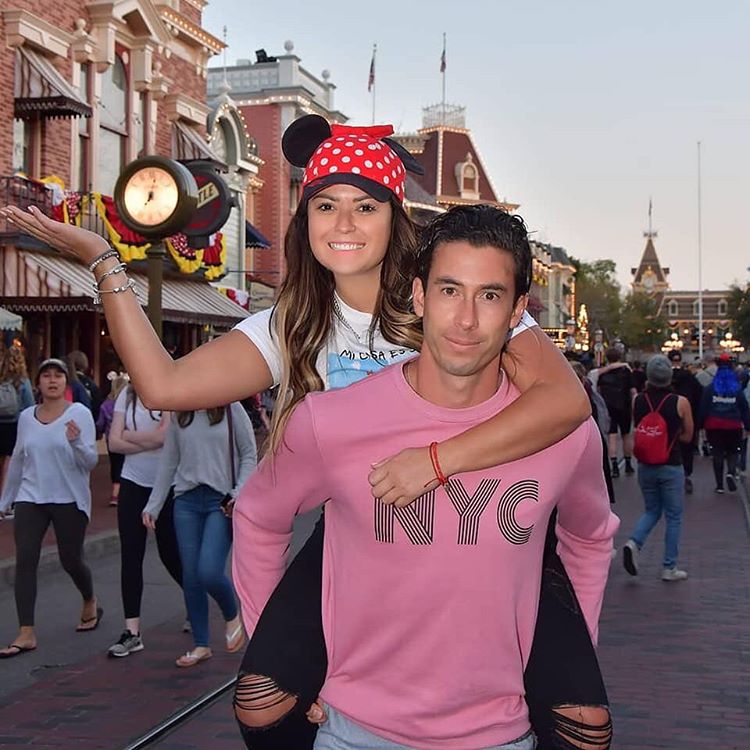 Mariana y Oscar, quienes gustan de viajar juntos. (Marianaecheve)