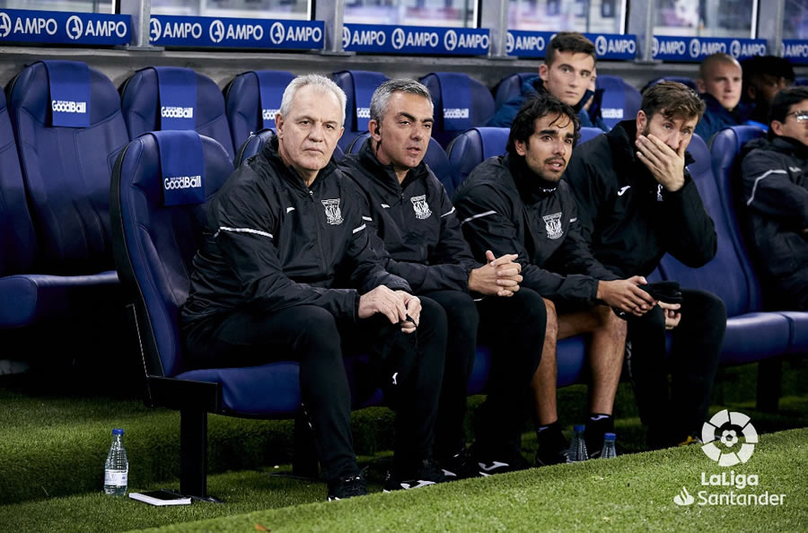 El Vasco se estrenó con un empate como estratega del Leganés. FOTO: @CDLeganes