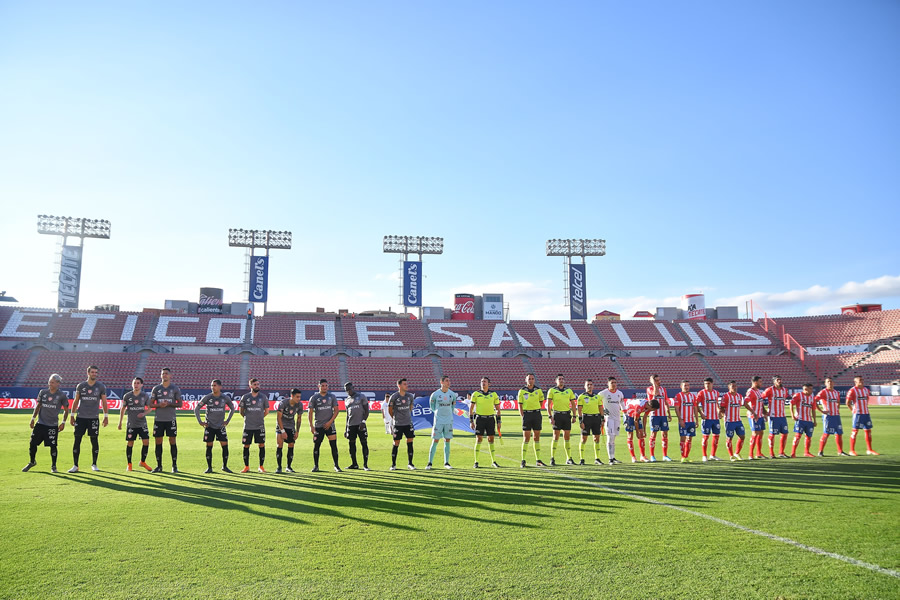 Segundo partido a puerta cerrada en el Alfonso Lastras. (Fotos: Imago 7 Mexsport)