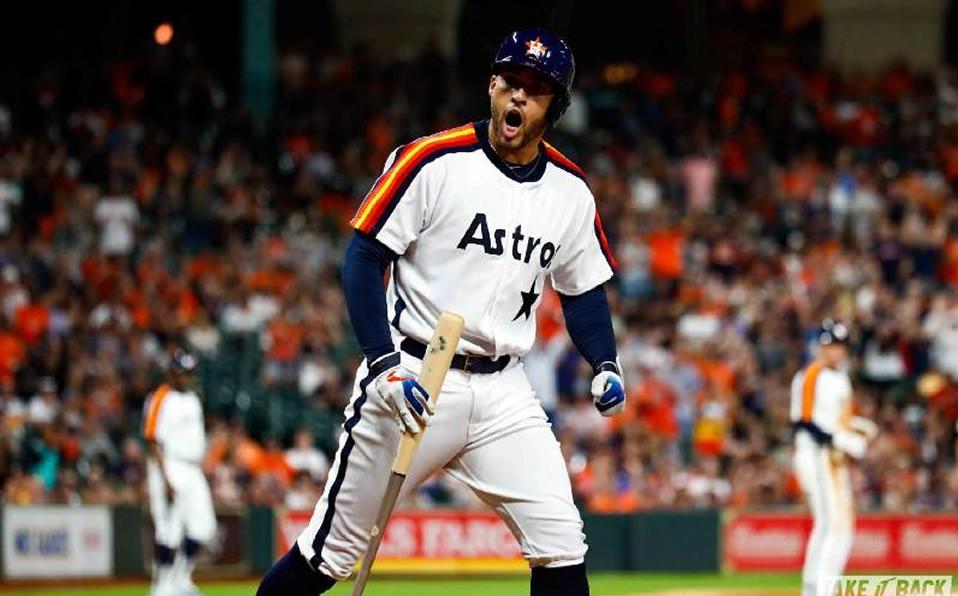 Astros de Houston celebró su historia con un uniforme de inicios de los 90's.