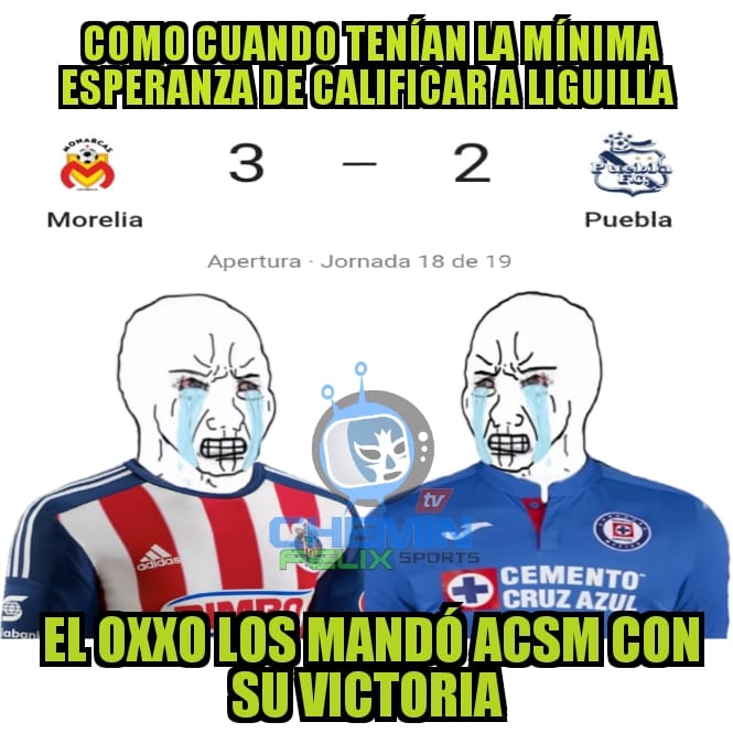 ¡Todo es culpa del Morelia! Le tiene mala fe a la Máquina.