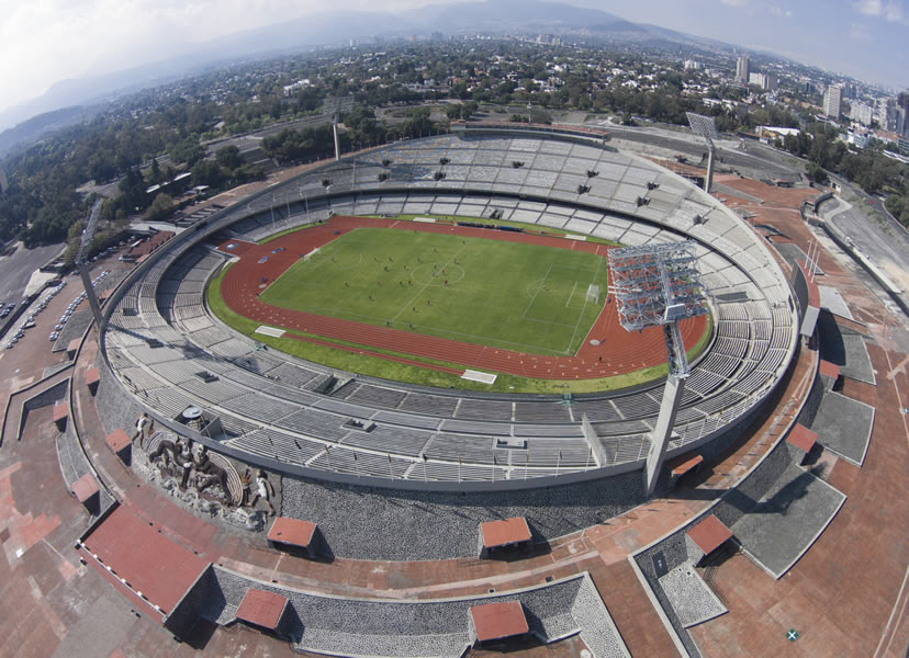 El Olímpico Universitario, casa de los Pumas, es mundialista y olímpico, tiene una gran tradición deportiva. Tiene capacidad para 58 mil fans. FOTO: