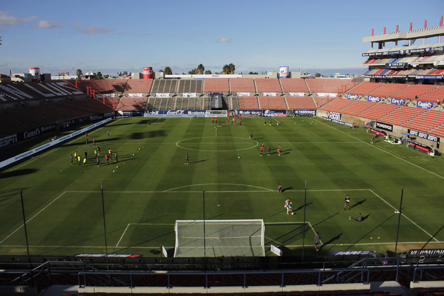 El Alfonso Lastras tiene 20 años de existencia, hoy es casa del Atlético San Luis, y también se distingue por su comodidad.  FOTO:  Imago7