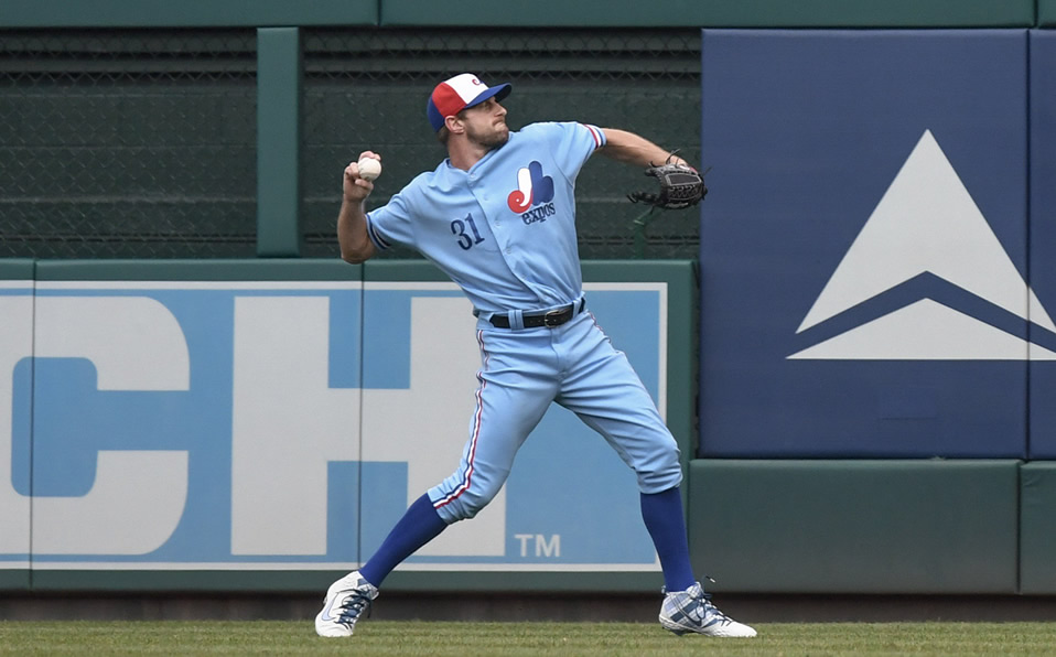 Los Nationals de Washington usaron el uniforme de los Expos de Montreal, en memoria del 50 aniversario de la creación de la franquicia que después se