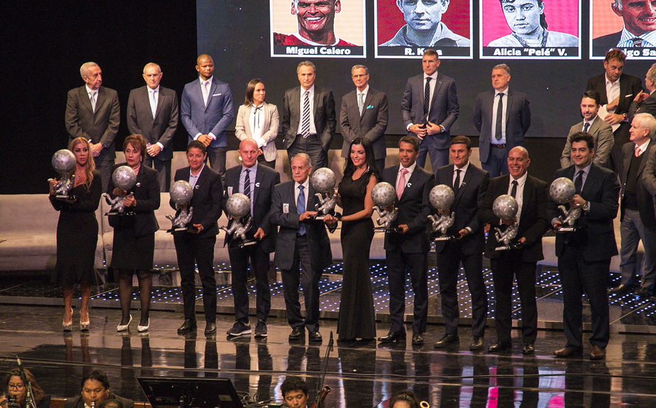 Los 12 investidos al Salón de la Fama. (Foto: Imago7)