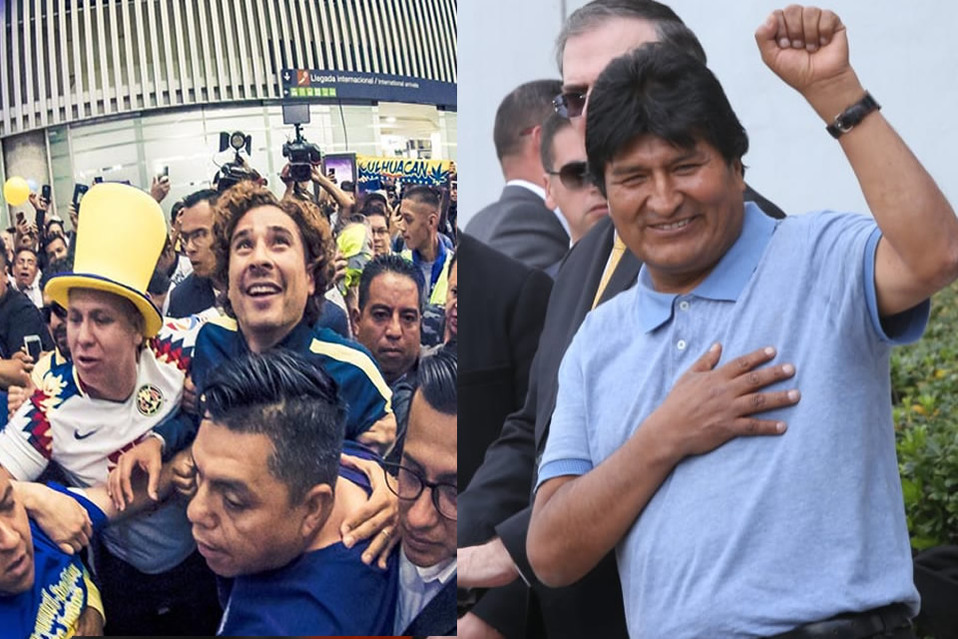 Medios del mundo confunden recibimiento a Memo Ochoa con Evo Morales