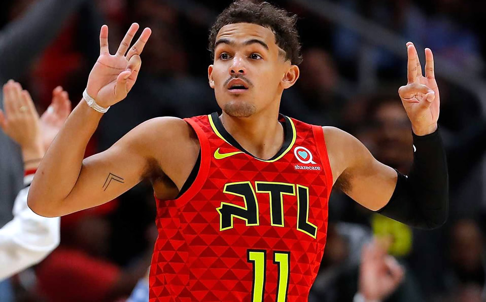 Trae Young iguala récord de Michael Jordan y LeBron James en la NBA - Medio Tiempo.com