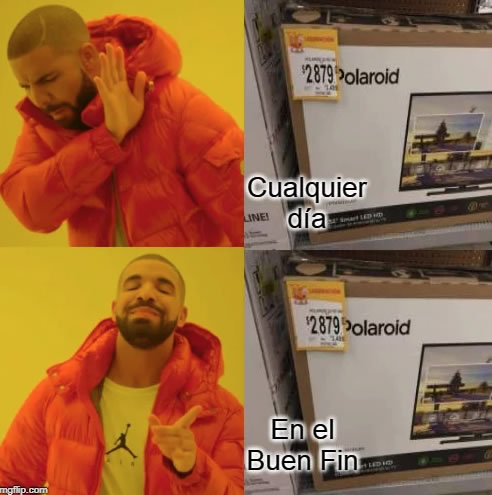 El ojo vigilante de los memes está pendiente de las ofertas en El Buen Fin.